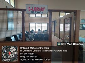 Entrance of the E-Library (OPAC)